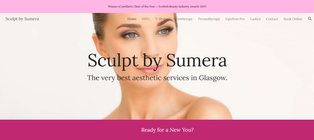 sculpt by sumera homepage
