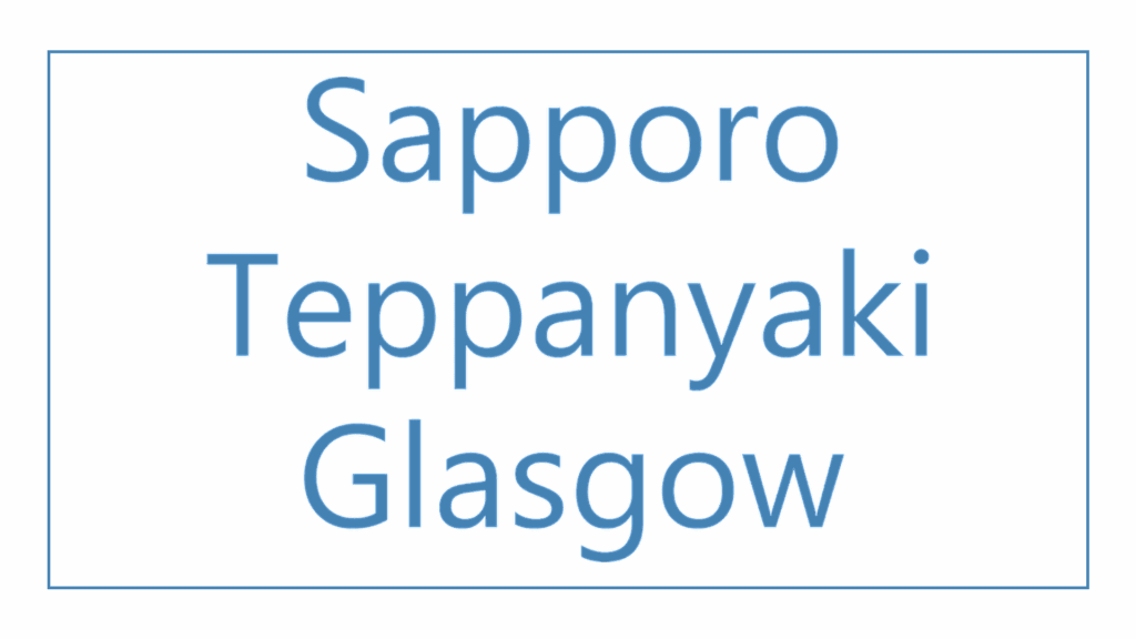 sapporo-teppanyaki-glasgow